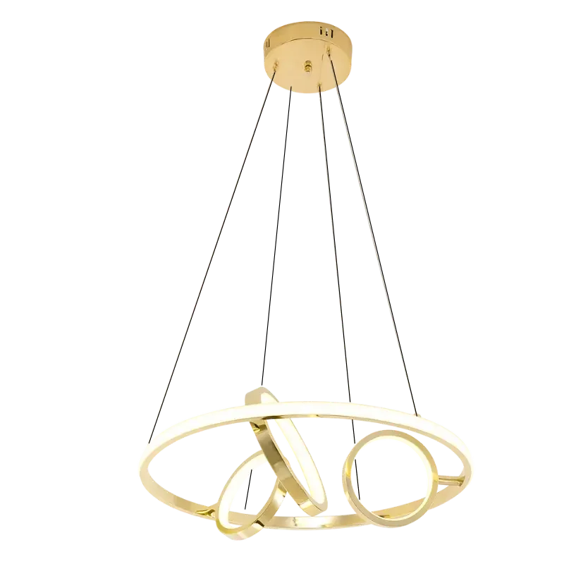 Abstract Circle Pendant Light