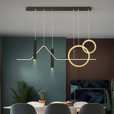 Modern Black Hanging Lamp