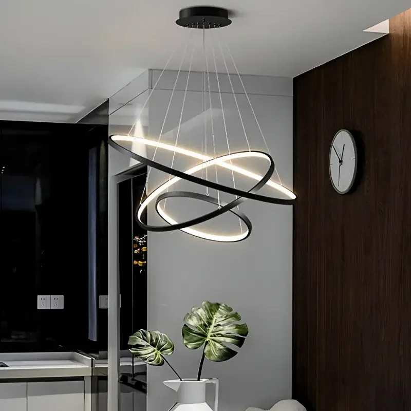 Modern LED Ring Pendant Light