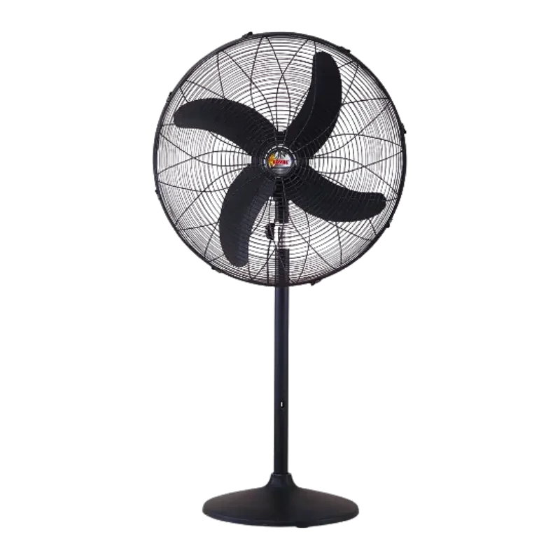 Royal Deluxe 16-inch Adjustable Pedestal AC/DC Stand Fan