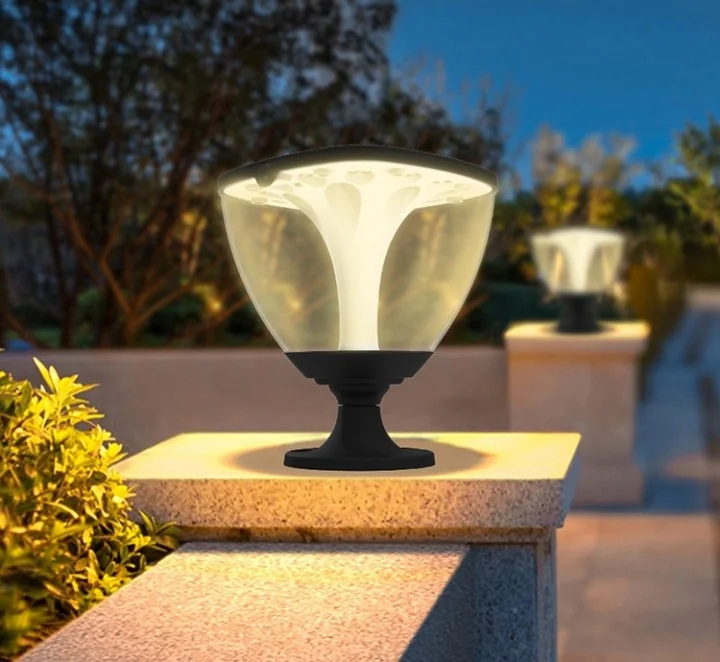 Elegant Solar LED Post Light