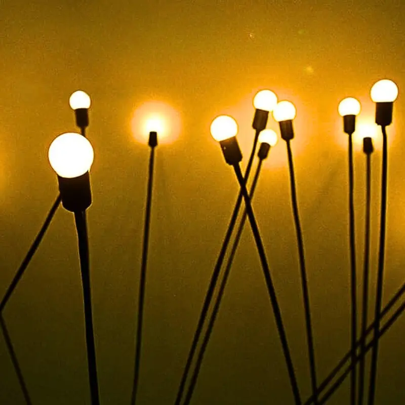 Solar Firefly LED Garden Lights