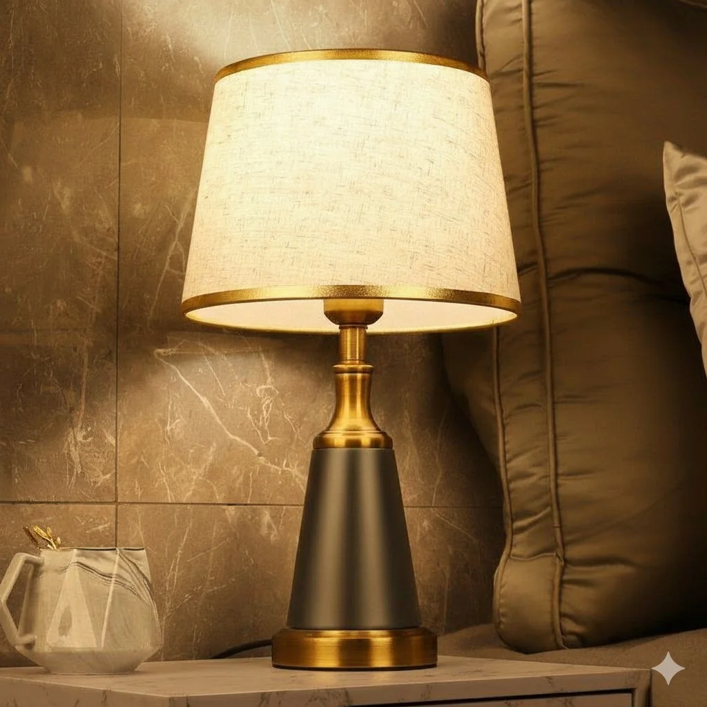 Classic Dimmable Bedside Table Lamp