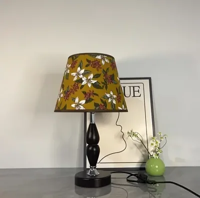 Lovely Floral Lampshade Table Lamp