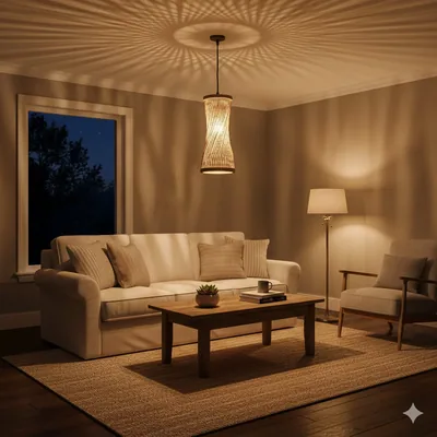 BAMBOO HANGING LIGHT