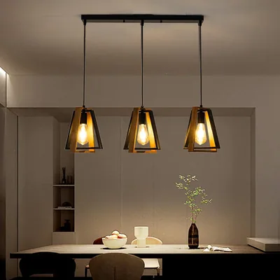 Wooden Pendant Light