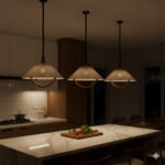 RETRO RETRACTABLE ROUND PENDANT LAMP