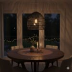 H-16 TRADITIONAL RATTAN PENDANT LAMP