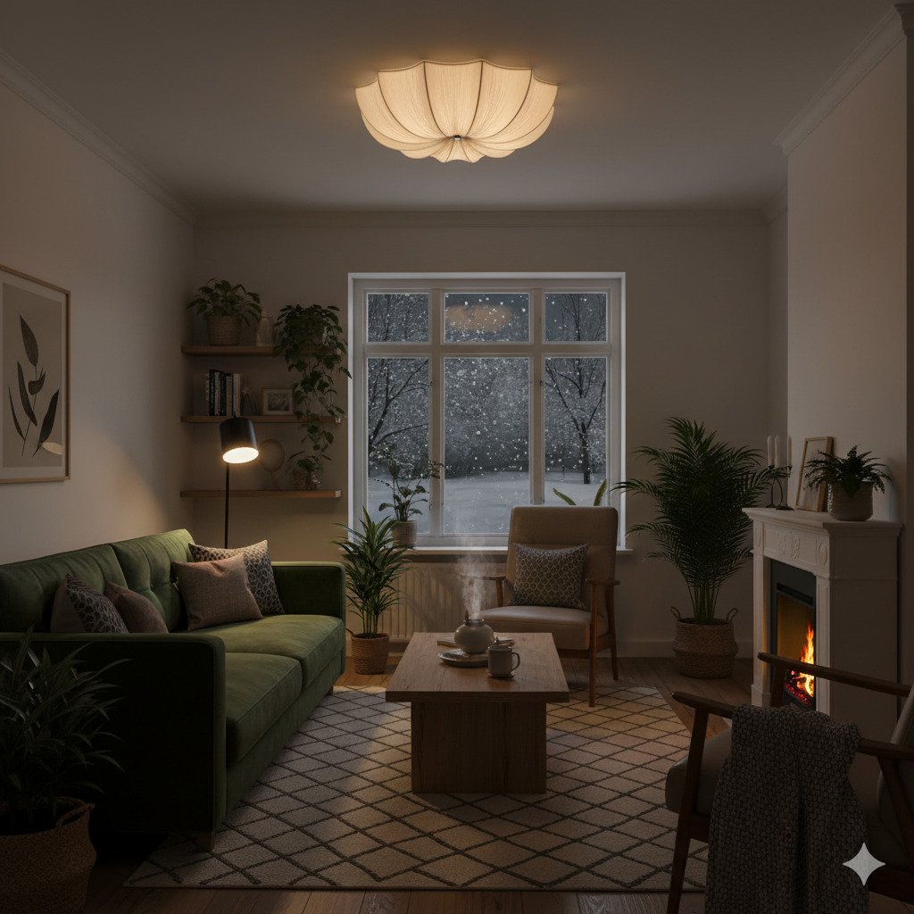 Gemini_Generated_Image_wcs720wcs720wcs7 Ceiling Pumpkin Light - Image 1