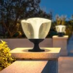 Elegant Solar LED Post Light