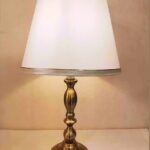 Gold Aluminum Table Lamp