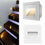 Warm White LED Indoor Stair Step Light