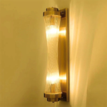 Golden Crystal Wall Lamp