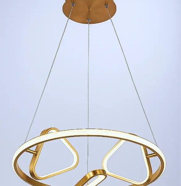 Modern Luxury LED Ring Chandelier Ceiling Light