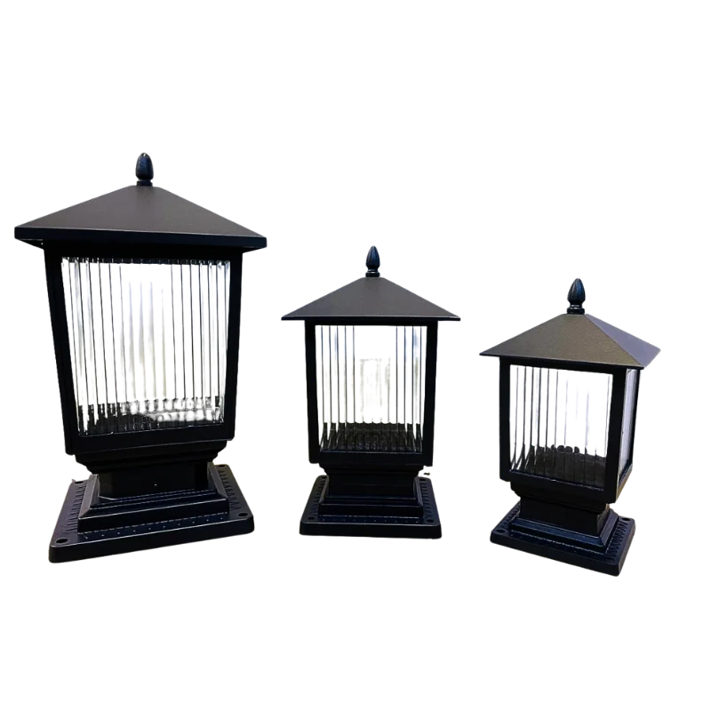 Elegant-Outdoor-Garden-Lamp-Post-Set-Dubai (1) Elegant Outdoor Garden Lamp Post - Image 1