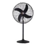 Royal Deluxe 16-inch Adjustable Pedestal AC/DC Stand Fan