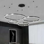 Modern LED Ring Chandelier Light