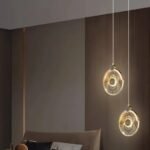 Elegant Dual Crystal Pendant Light