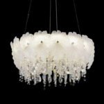 Elegant Lotus Flower Chandelier Light